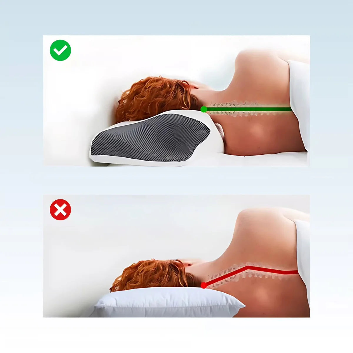Cuscino Sereno™ – Riposo profondo e naturale